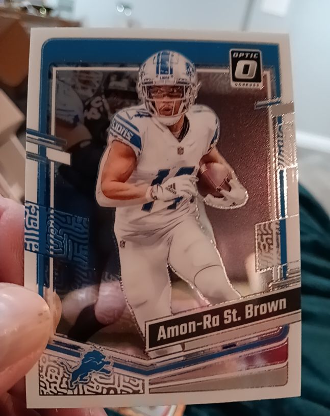 2023 Panini Donruss Optic #59 Amon-Ra St. Brown — front