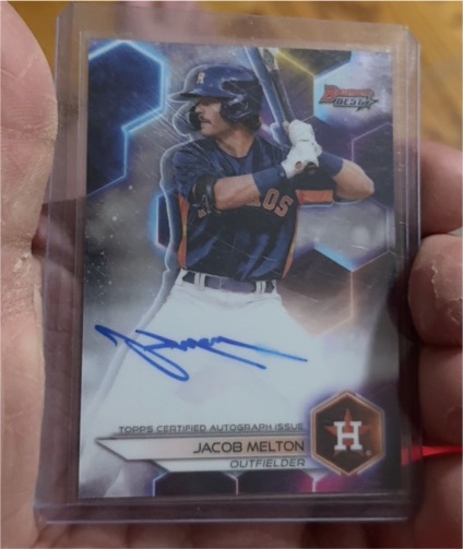 2023 Bowman's Best #B23-JM Jacob Melton Best of 2023 Autographs — front