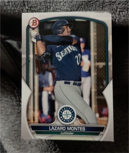 2023 Bowman Draft #BD-185 Lazaro Montes — front