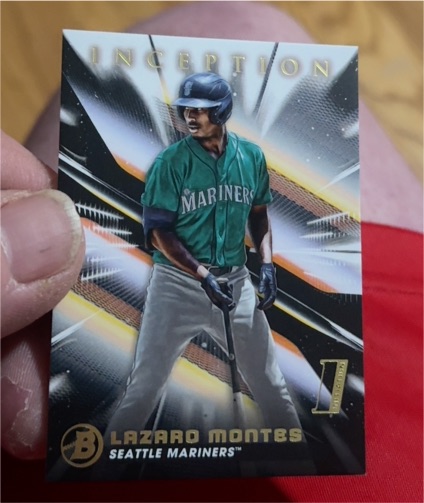 2023 Bowman Inception #64 Lazaro Montes — front