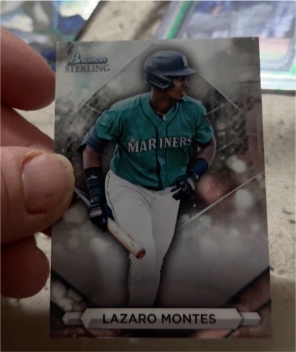 2023 Bowman Sterling #BSP-78 Lazaro Montes — front
