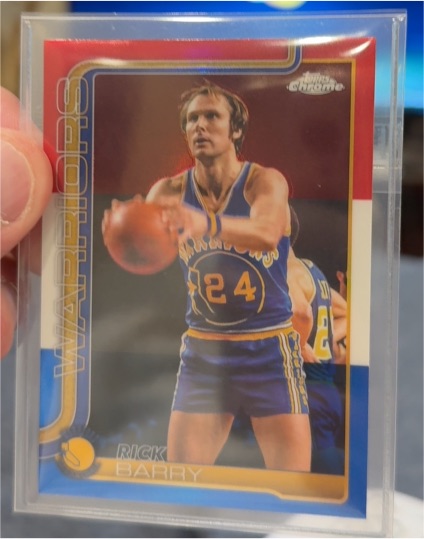 2025-26 Topps Chrome #249 Rick Barry — front