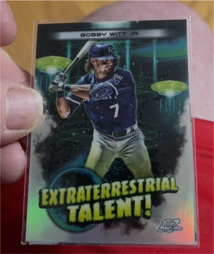 2023 Topps Cosmic Chrome #ET-3 Bobby Witt Jr. — front