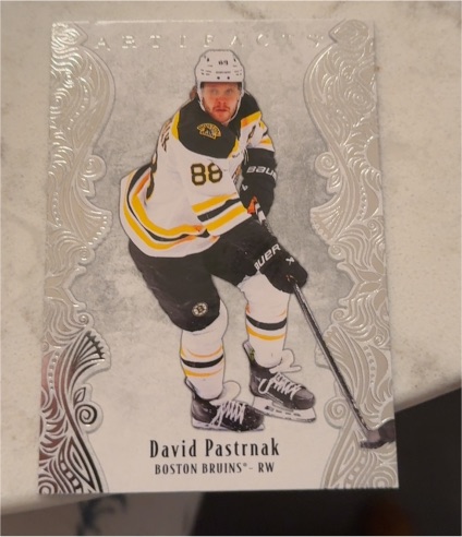 2025-26 Upper Deck Artifacts #78 David Pastrnak — front