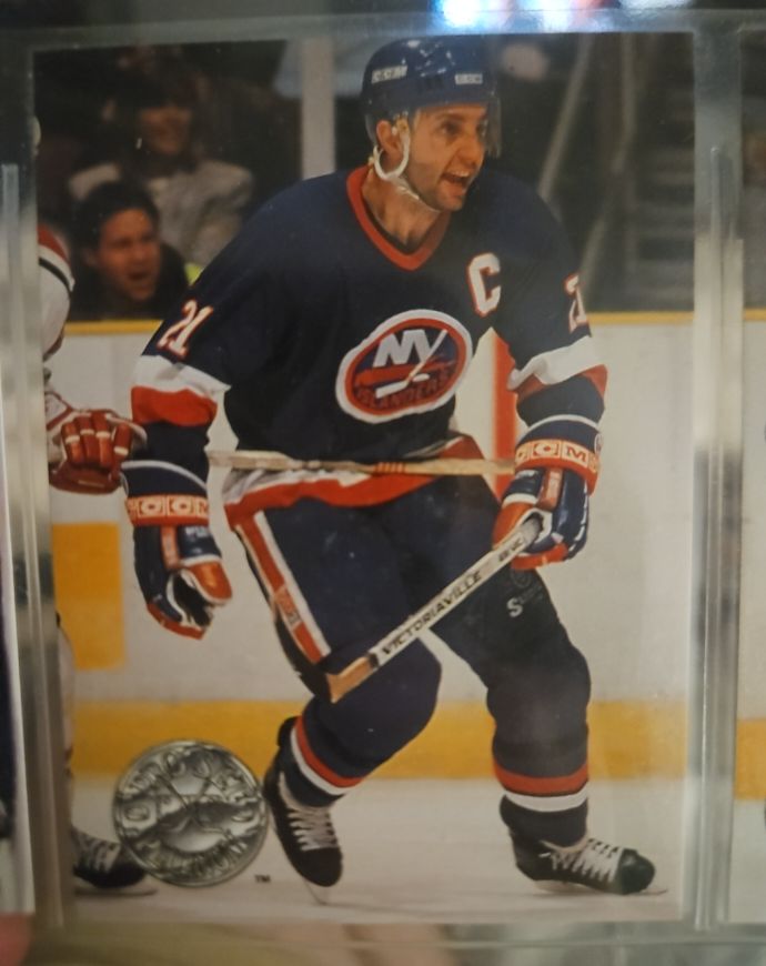 1991-92 Pro Set Platinum #74 Brent Sutter — front