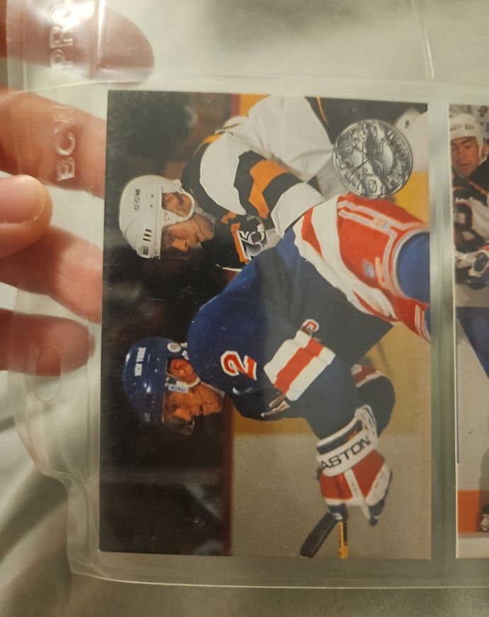 1991-92 Pro Set Platinum #79 Brian Leetch - Rangers — front