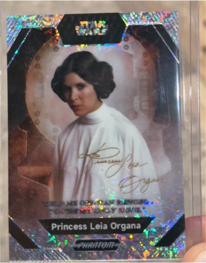 2023 Kakawow Phantom Star Wars Princess Leia Organa #PS-SIG-10 — front