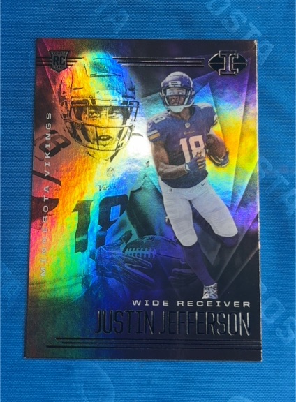 2020 Panini Illusions #22 Justin Jefferson — front
