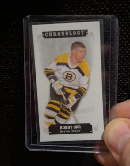 2018-19 Upper Deck Chronology #4 Bobby Orr — front