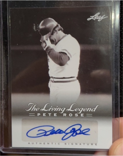 2012 Leaf The Living Legend #48 Pete Rose — front