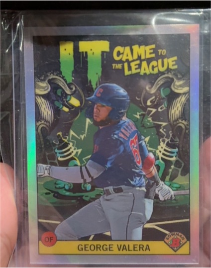 2022 Bowman Chrome It Came to the League #ICFL-6 George Valera — front