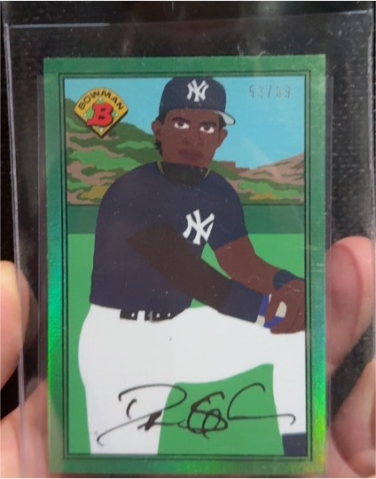 2021 Topps 1989 Bowman X Keith Shore #53 Aaron Judge — front