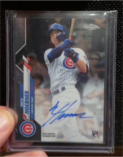 2020 Topps Chrome #RA-NH Nico Hoerner — front