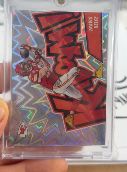 2024 Panini Absolute Kaboom! Horizontal #5 Travis Kelce — front