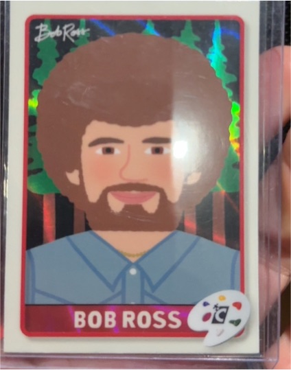 2023 Cardsmiths Bob Ross #21 Bob Ross by Keith Shore — front