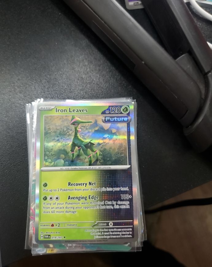 2023 Pokémon Sv06: Twilight Masquerade #019 Iron Leaves — front