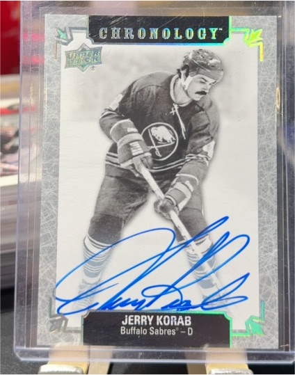 2018-19 Upper Deck Chronology Franchise History #FH-BU-JK Jerry Korab — front