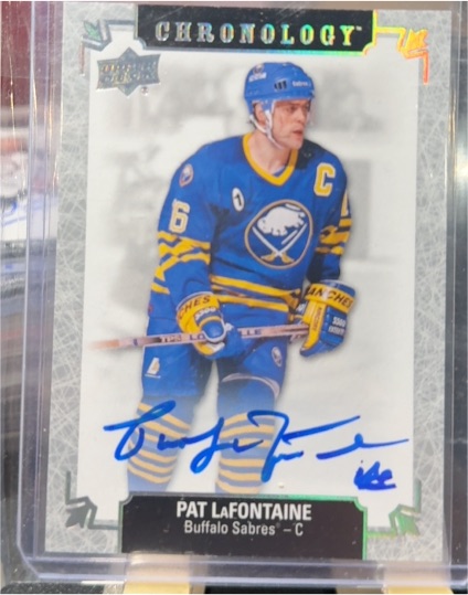 2018-19 Upper Deck Chronology Franchise History #00b6 Pat LaFontaine — front