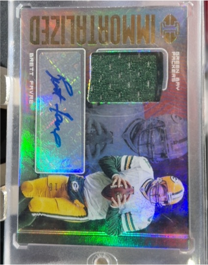 2021 Panini Imortalized #IM-1 Brett Favre — front