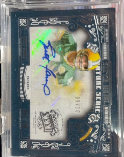 2015 Panini National Treasures Brett Favre #09/10 — front
