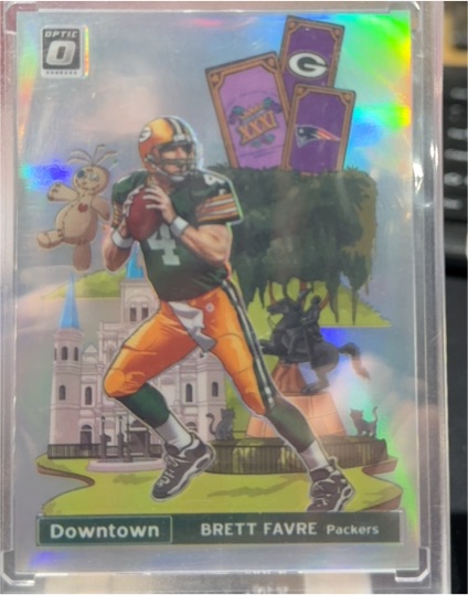 2020 Donruss Optic Downtown Brett Favre — front