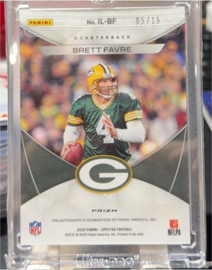 2020 Panini Spectra #IL-BF Brett Favre — front