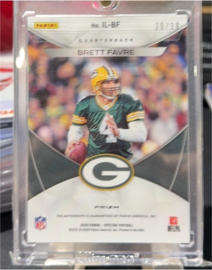 2020 Panini Spectra #11-LBF Brett Favre — front
