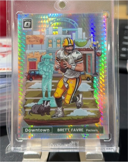 2024 Panini Donruss Optic Downtown #DT-9 Brett Favre — front