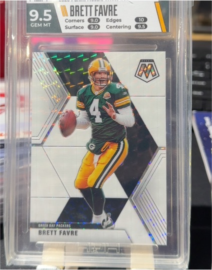 2020 Panini Mosaic #81 Brett Favre Silver — front