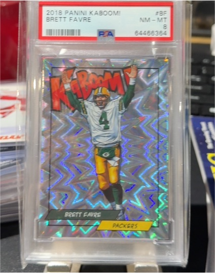 2018 Panini Kaboom! #3F Brett Favre — front