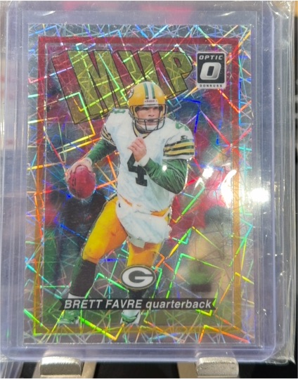 1996 Donruss Optic MVP Brett Favre — front