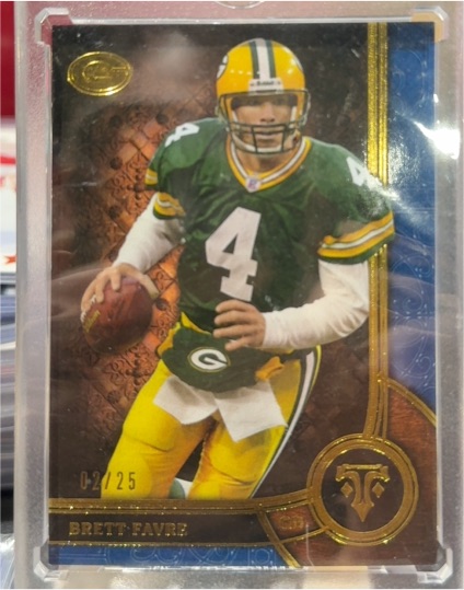 2015 Topps Triple Threads #61 Brett Favre — front