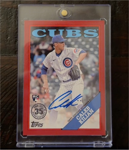 2023 Topps Series 1 1988 Design #88BA-CK Caleb Kilian — front