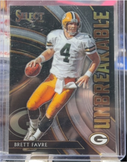 2020 Panini Select Unbreakable #U1 Brett Favre — front
