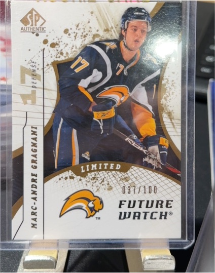 2008 SP Authentic Future Watch Limited #37 Marc-Andre Gragnani — front