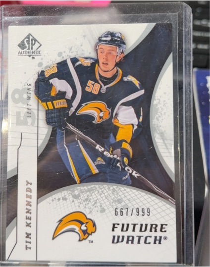 2008-09 SP Authentic #174 Tim Kennedy — front