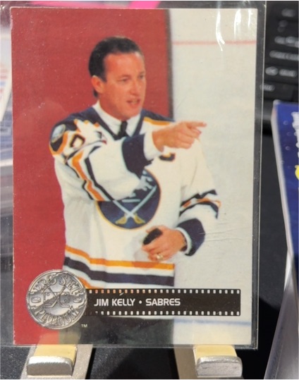 1991-92 Pro Set Platinum #293 Jim Kelly — front