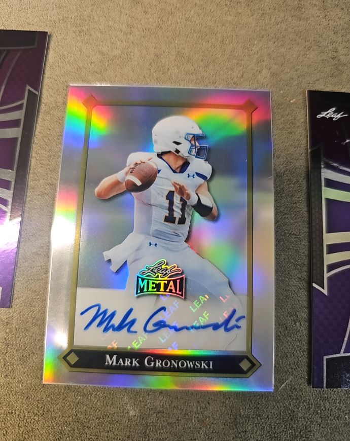 2025 Leaf Metal #92L-MG1 Mark Gronowski — front