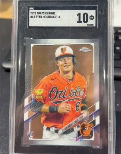 2021 Topps Chrome #63 Ryan Mountcastle — front