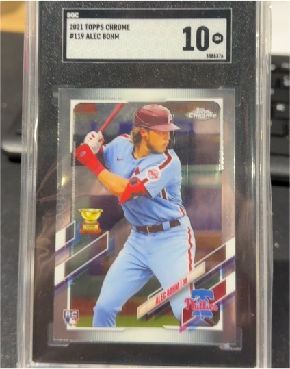 2021 Topps Chrome #119 Alec Bohm — front