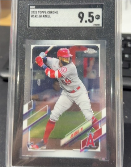 2021 Topps Chrome #142 Jo Adell — front