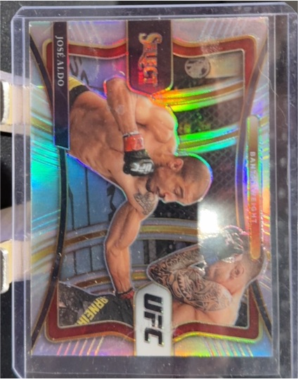 2021 Panini Select UFC Premier Level Jose Aldo — front