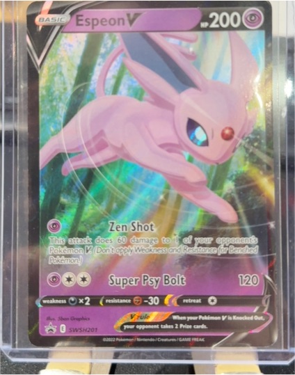 2022 Pokémon TCG SWSH201 Espeon V — front