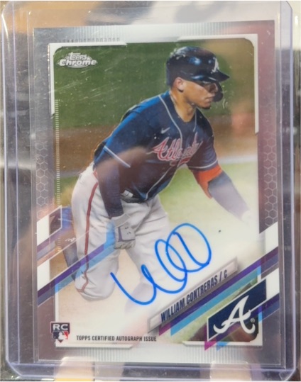 2021 Topps Chrome #RA-WC William Contreras — front