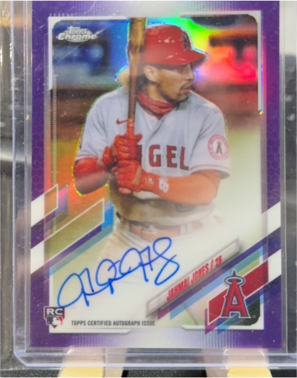 2021 Topps Chrome #RA-JJ Jahmai Jones — front