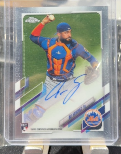 2021 Topps Chrome #RA-ALS Ali Sanchez — front