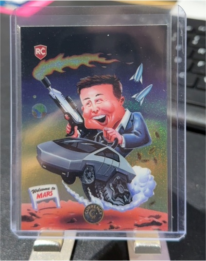 2022 Cardsmiths Currency Series 1 #28 Elon Musk — front