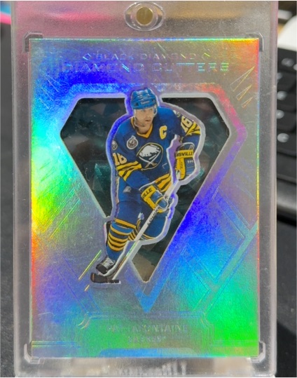 2019-20 Upper Deck Black Diamond Diamond Cutters #DC-AM Auston Matthews — front