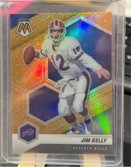 2021 Panini Mosaic #27 Jim Kelly — front