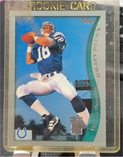 1998 Topps Season Opener #1 Peyton Manning — front